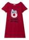 Crimson Night Shirt - Design 14 - Khotwh