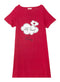 Crimson Night Shirt - Design 2 - Khotwh