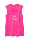 Crimson Pink knot Night Shirt - Design 4 - Khotwh