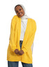 Cyber - Yellow E - Basic Pocket Cardigan - Khotwh