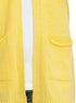 Cyber Yellow E - Basic Pocket Cardigan - Khotwh