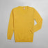Cyber Yellow V - Neck Knit Pullover - Khotwh