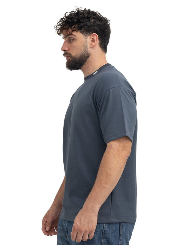 Dark Blue Design 1033 NF-Round T-Shirt - Khotwh