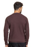 Dark Brown Design 2420 Round Pullover - Khotwh