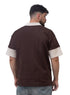 Dark Brown Design 3000 NF - Polo Neck T-Shirt - Khotwh