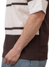 Dark Brown Design 3000 NF - Polo Neck T-Shirt - Khotwh