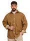 Dark Brown Design 3003 Shirt - Khotwh