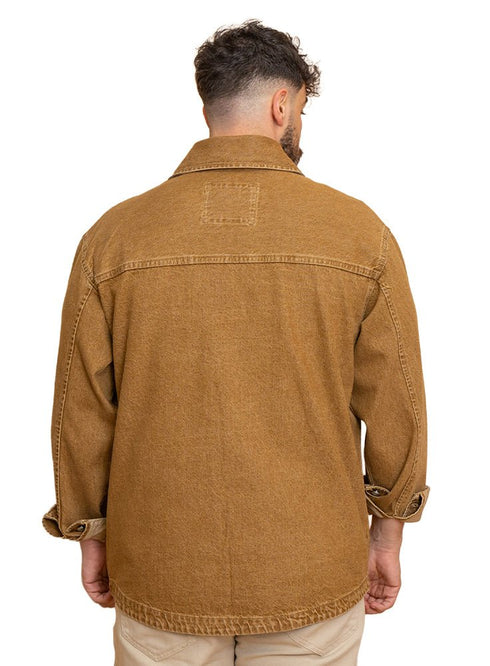 Dark Brown Design 3003 Shirt - Khotwh