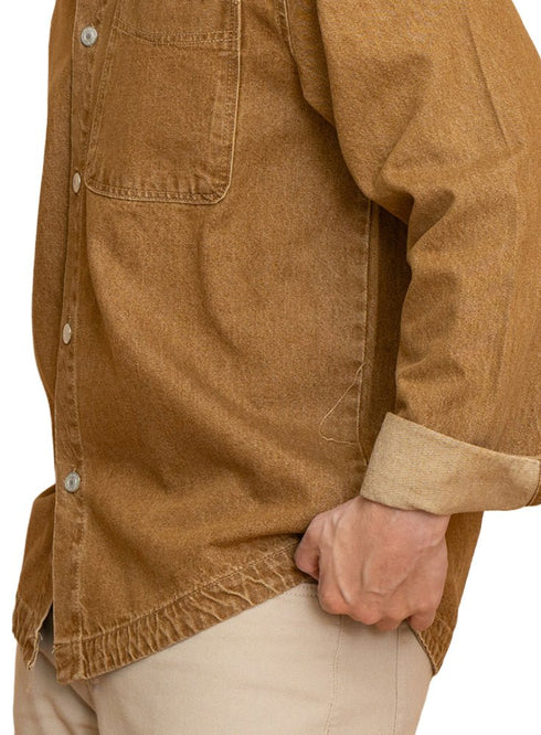Dark Brown Design 3003 Shirt - Khotwh