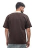 Dark Brown Design 3069 NF-Polo Neck T-Shirt - Khotwh