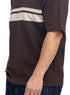 Dark Brown Design 3086 NF-Polo Neck T-Shirt - Khotwh