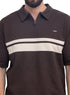 Dark Brown Design 3086 NF-Polo Neck T-Shirt - Khotwh