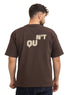 Dark Brown Design 4017 NF-Round T-Shirt - Khotwh