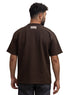Dark Brown Design 4018 NF - Round T-Shirt - Khotwh