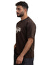 Dark Brown Design 4018 NF - Round T-Shirt - Khotwh