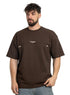 Dark Brown Design 4020 NF - Round T-Shirt - Khotwh
