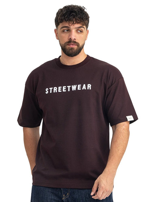 Dark Brown Design 4029 NF-Round T-Shirt - Khotwh