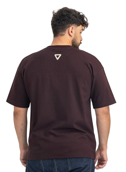 Dark Brown Design 4029 NF-Round T-Shirt - Khotwh