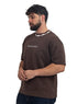 Dark Brown Design 4041 NF-Round T-Shirt - Khotwh