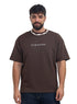 Dark Brown Design 4041 NF-Round T-Shirt - Khotwh