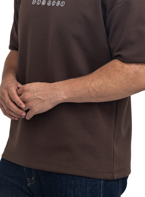 Dark Brown Design 4041 NF-Round T-Shirt - Khotwh