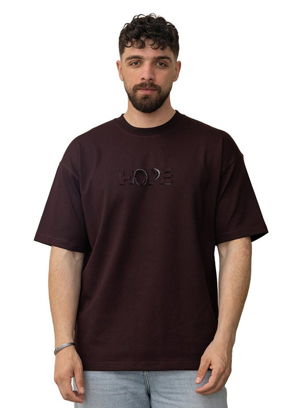 Dark Brown Design 4050 NF - Round T-Shirt - Khotwh
