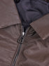 Dark Brown Leather Jacket 2 - Khotwh