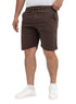 Dark Brown Melton Short - Khotwh
