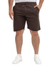 Dark Brown Melton Short - Khotwh
