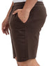 Dark Brown Melton Short - Khotwh
