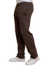 Dark Brown Melton Wide Leg - Khotwh