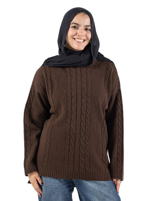 Dark Brown plexus Hoodie Pullover - Khotwh