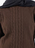 Dark Brown plexus Hoodie Pullover - Khotwh