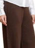 Dark Brown Plexus Knit Pant - Khotwh