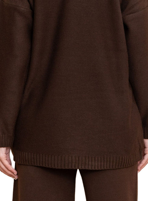 Dark Brown Plexus Suit - Khotwh