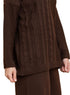 Dark Brown Plexus Suit - Khotwh