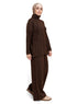 Dark Brown Plexus Suit - Khotwh