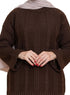 Dark Brown Upside Sleeve Plexus Suit - Khotwh