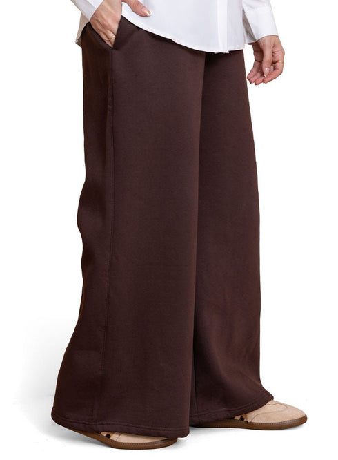 Dark Brown Winter Wide Leg (W) - Khotwh