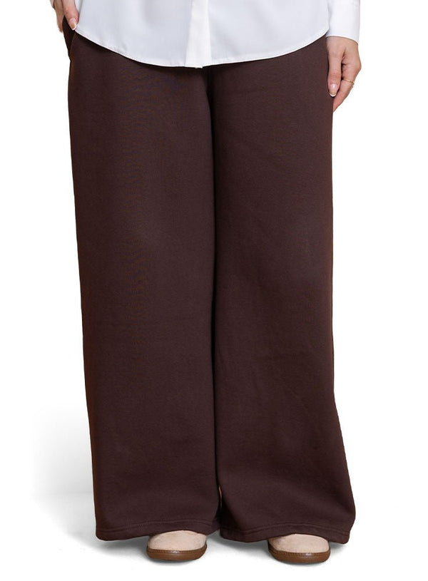 Dark Brown Winter Wide Leg (W) - Khotwh