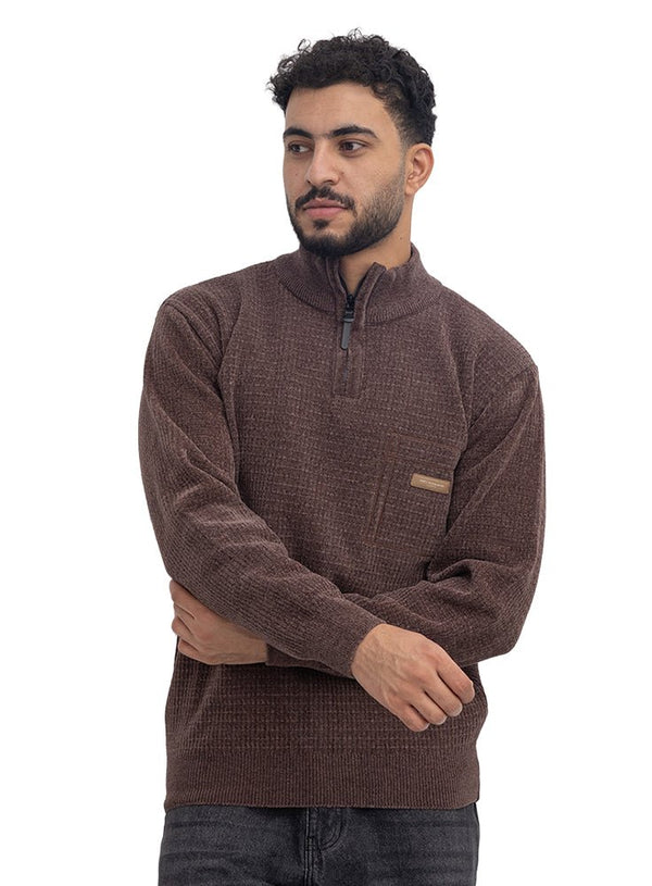 Dark Coffee Design 2633 PF-Basic pullover - Khotwh
