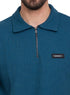 Dark Emerald Design 3868VIG - Zipper Squares Polo - Khotwh