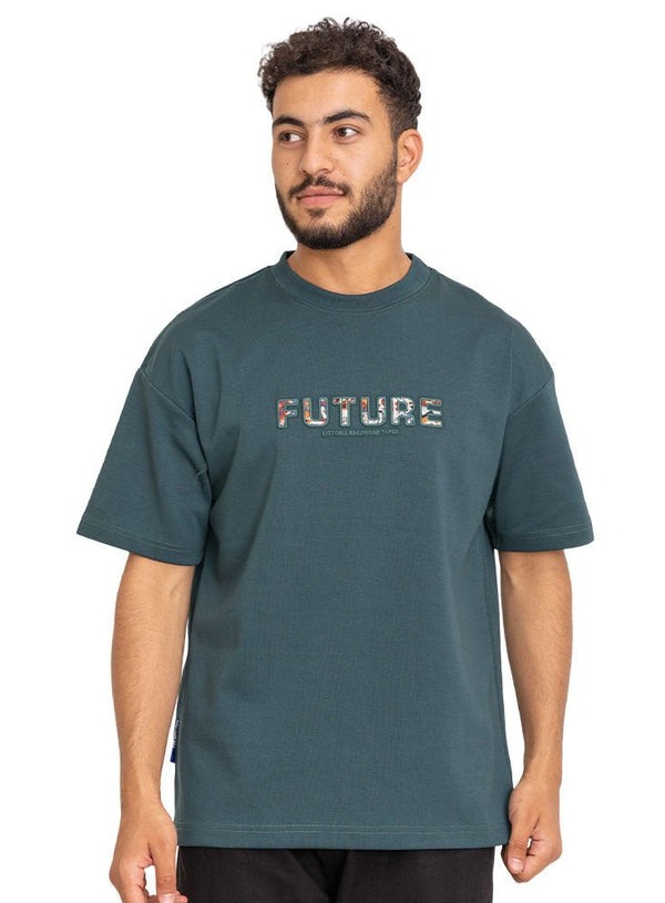 Dark Emerald Design 3904 VIG - O - S Round T-shirt - Khotwh
