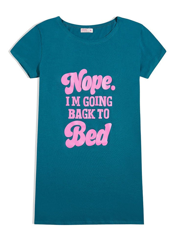 Dark Emerald Night Shirt - Design 19 - Khotwh