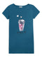 Dark Emerald Night Shirt - Design 20 - Khotwh