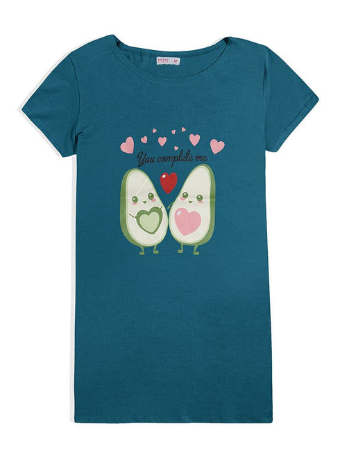 Dark Emerald Night Shirt - Design 33 - Khotwh