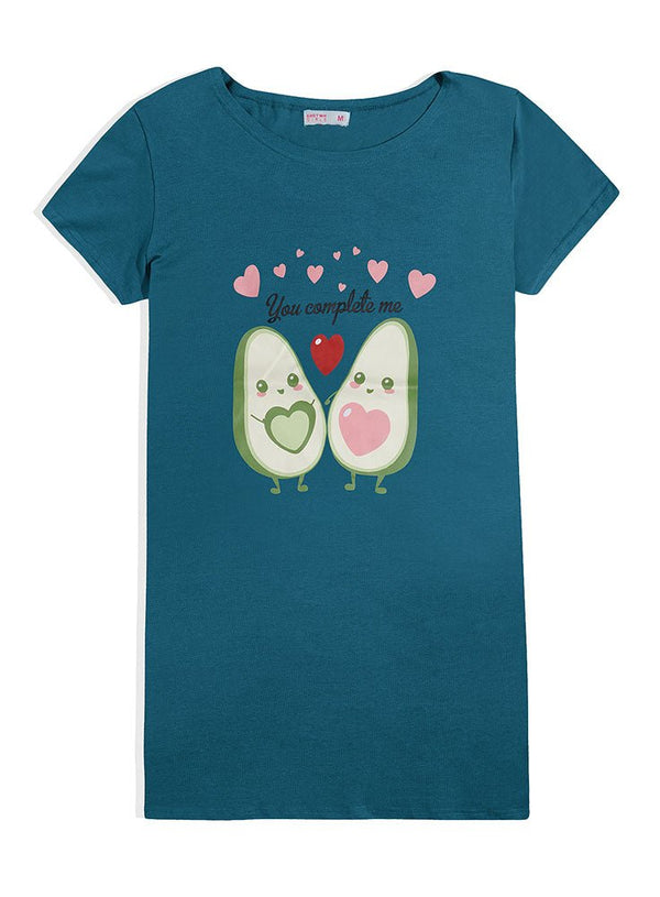 Dark Emerald Night Shirt - Design 33 - Khotwh