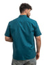 Dark Emerald Oxford Half Shirt - Khotwh