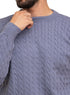 Dark Grey - Design00164 BS - Round Pullover - Khotwh