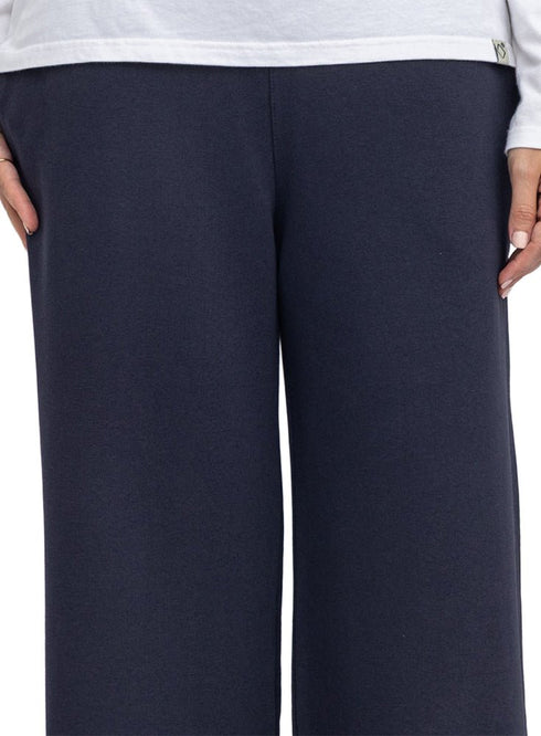 Dark Indigo Melton Wide Leg (W) - Khotwh